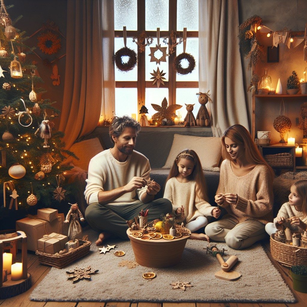 Idei relaxate de activități de Crăciun eco-friendly pentru familii conștiente
